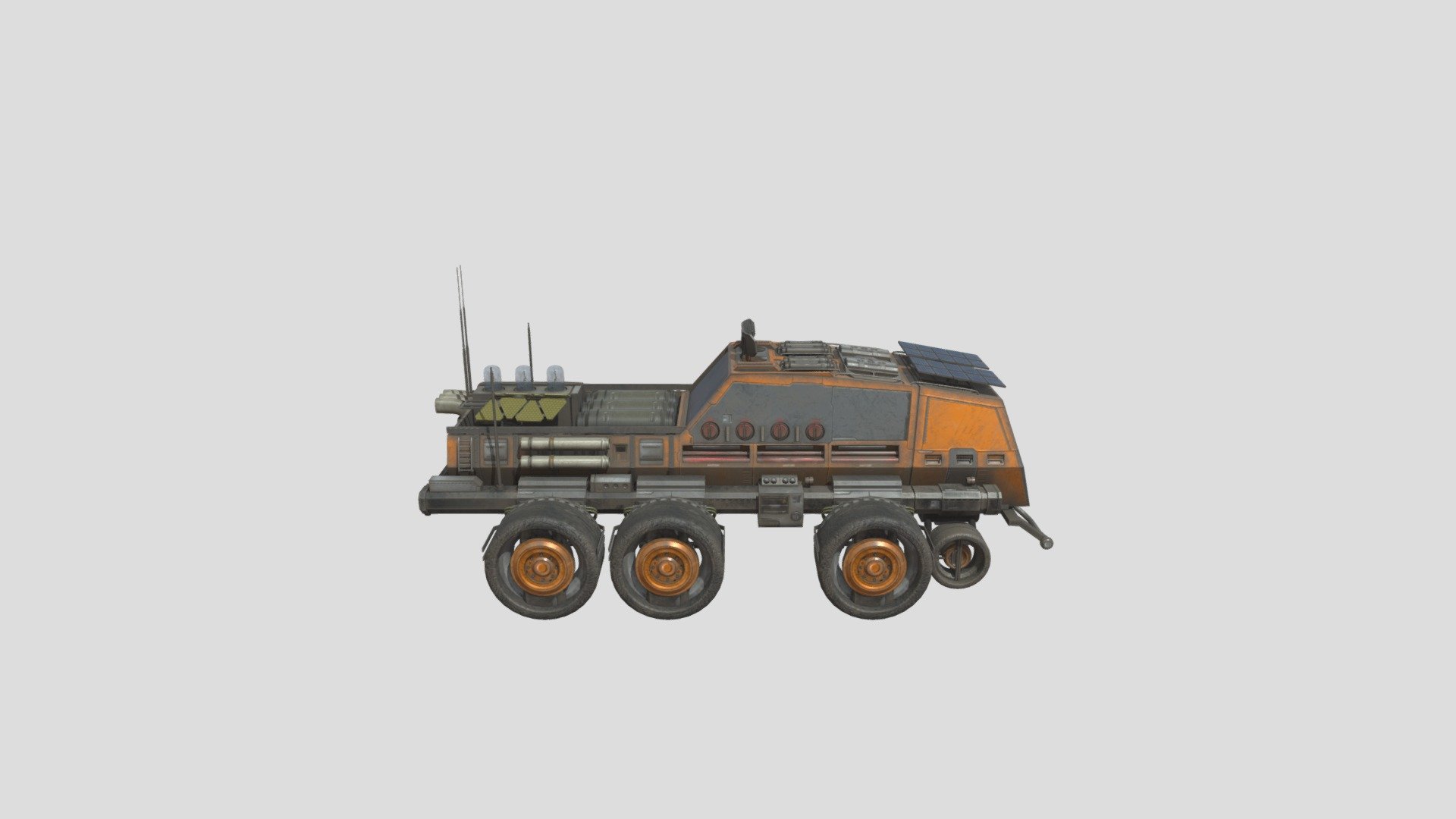 mars-rover - Download Free 3D model by unclebryan [49c0a28] - Sketchfab