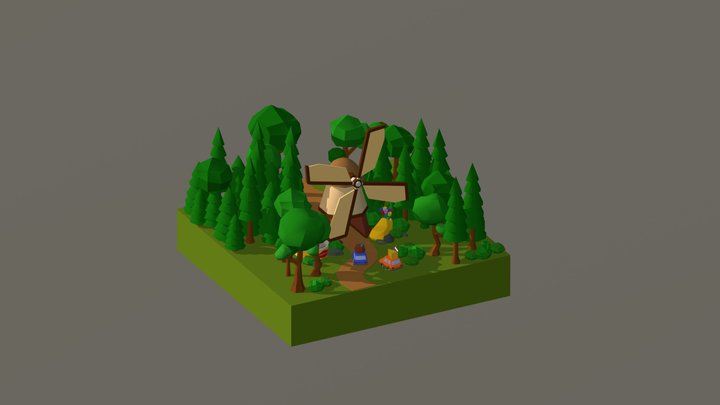 Sweden Assets 3D Model