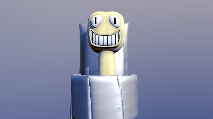 Skibidi Toilet 3D Model