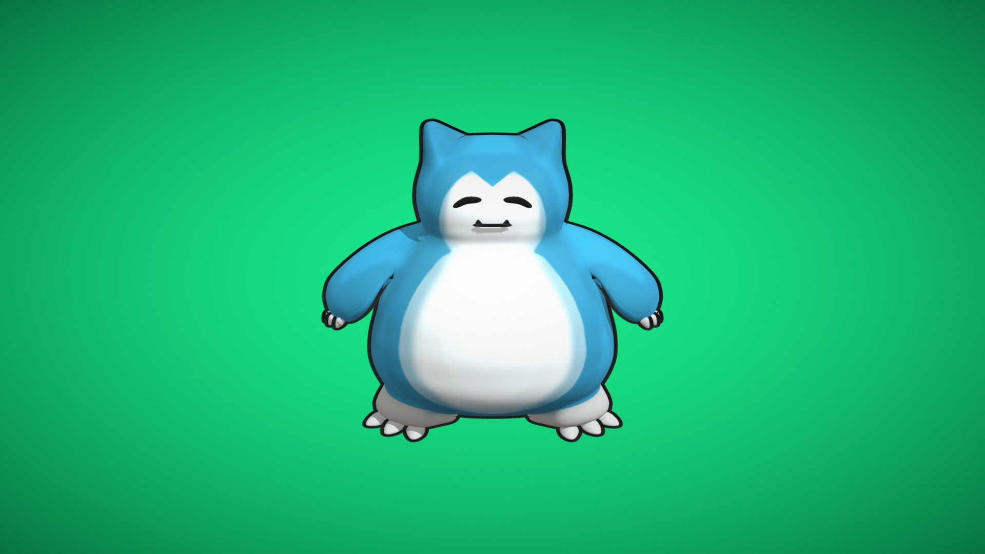 POKEMON SNORLAX 2023 - Download Free 3D model by Sapx (@andychannel ...