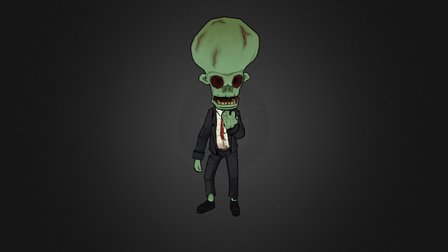 Boss Zombie Controller 3D Model