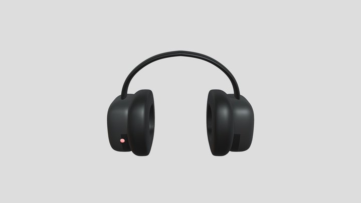 Audio Casque_style 3D Model