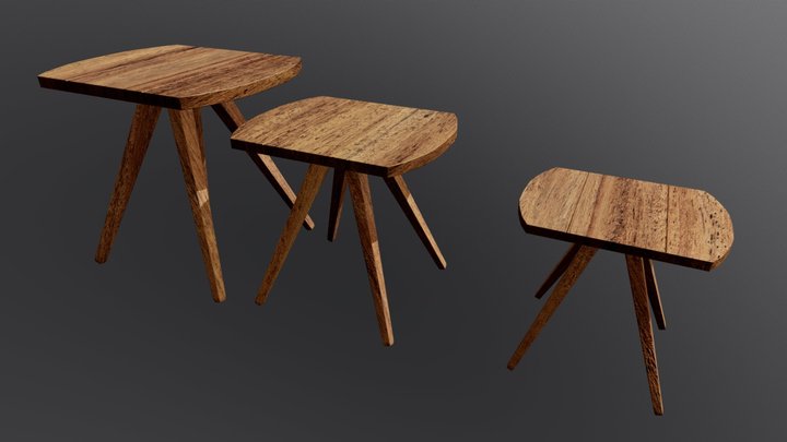 STOOLS 3D Model