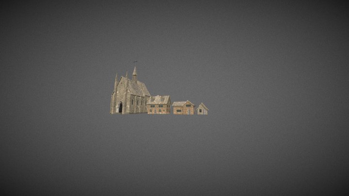 Medieval Buildings pack - Free download 3D Model