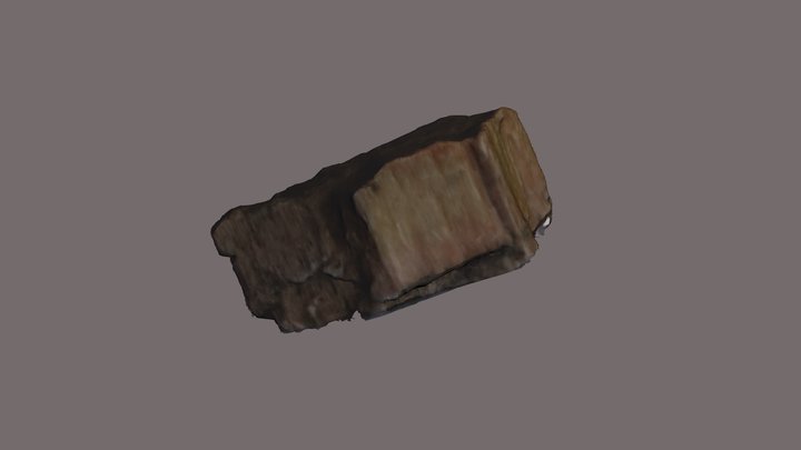 Gypsum mineral 3D Model