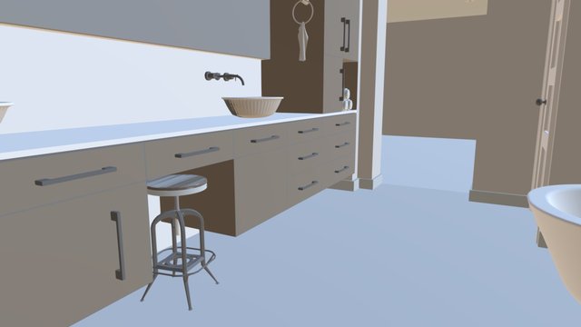 Bathroom 3D 3D Model