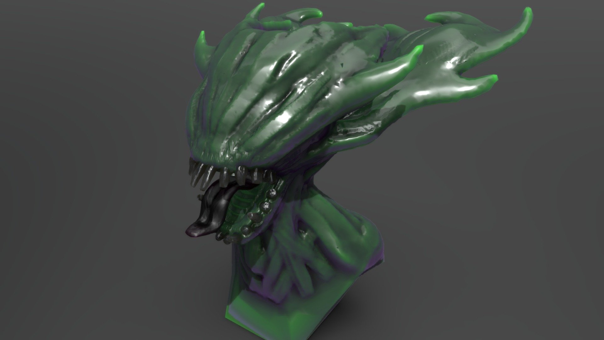 SculptJanuary2021 - Day 29 - Crooked Teeth