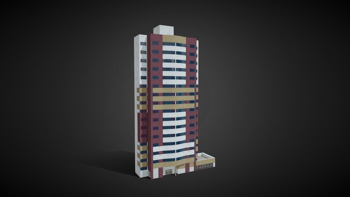 Condominio Edificio Itaruma Brazil 3D Model
