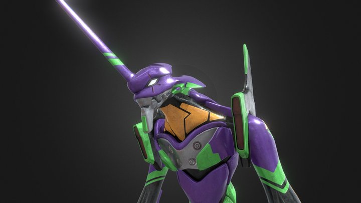 Evangelion unit 01 3D Model
