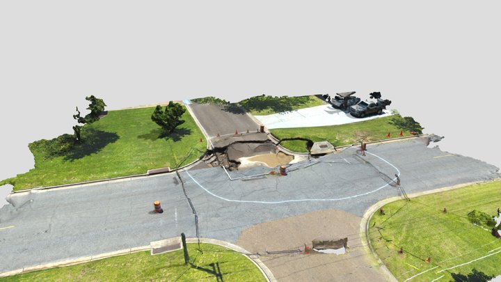 Vidalia Sinkhole - Updated 05-08-2025 3D Model