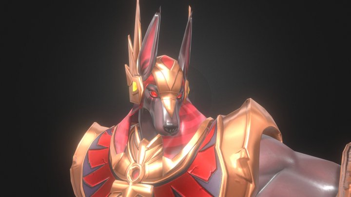 Summoner'sWarLC - Anubis (Animated) – Modèle 3D gratuit STL