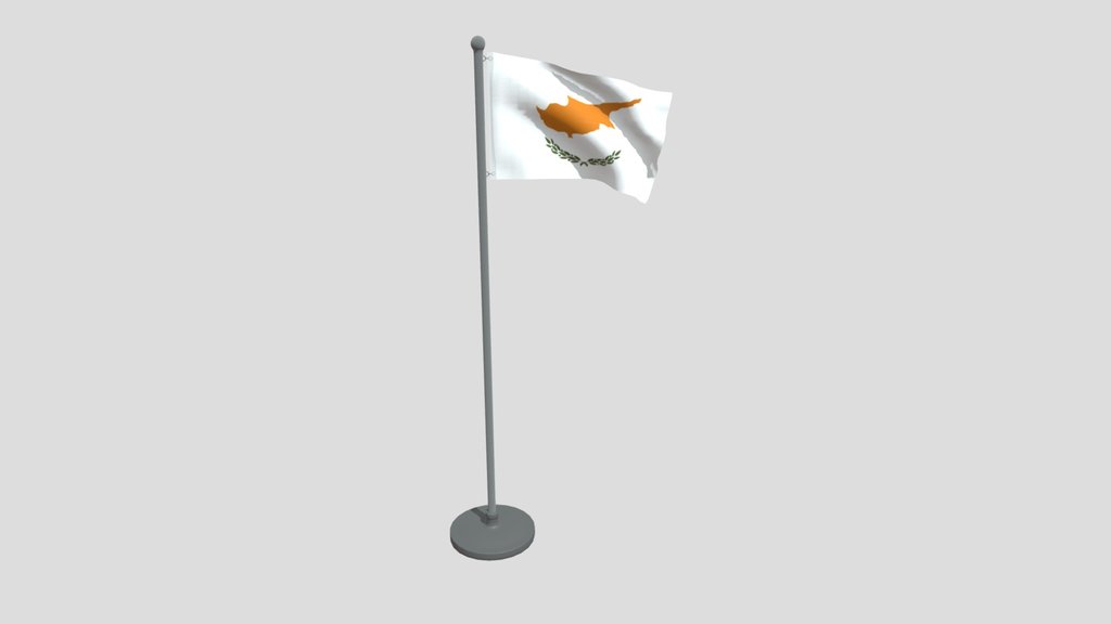 Animated Flag Of Cyprus