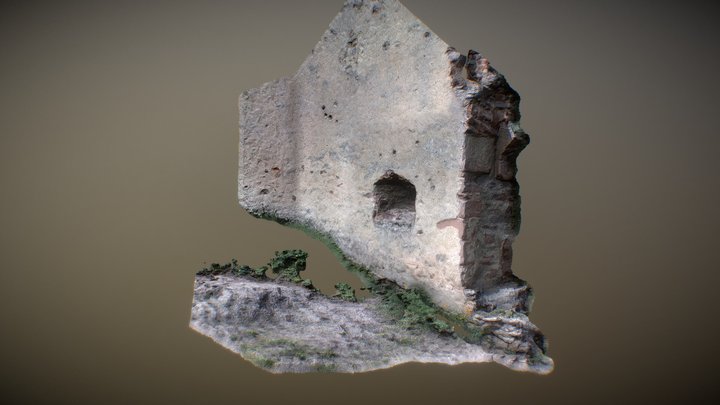 Un bout de mur 3D Model