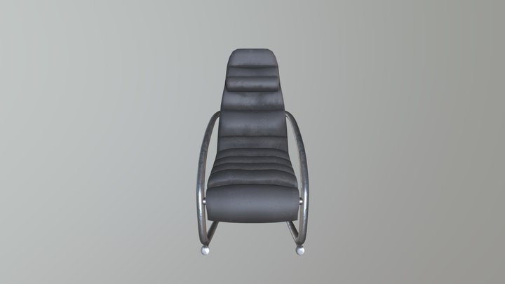 Chair rusted 3D Model
