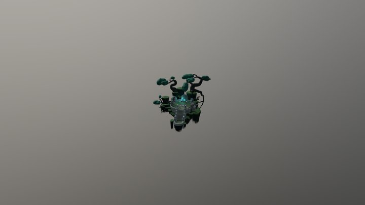 LowPoly Guido's Summoning Center 3D Model