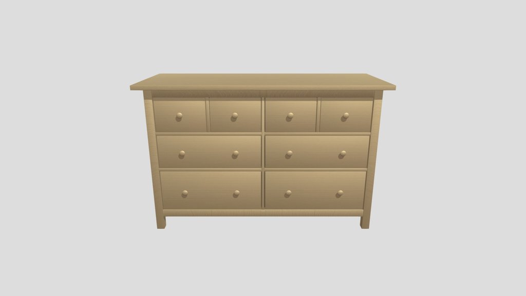Ikea Dresser Hemnes Light Grey