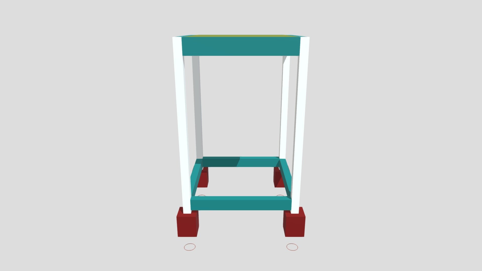 3D BASE RESERVATORIO 10 000 L