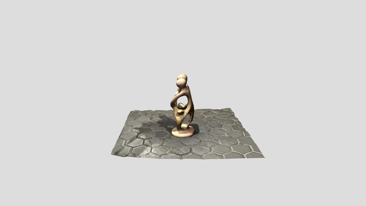 A handmade sculpture 3D Model