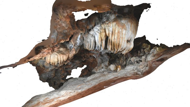 Espeleotema Cuevas Cintos de Requejo III 3D Model