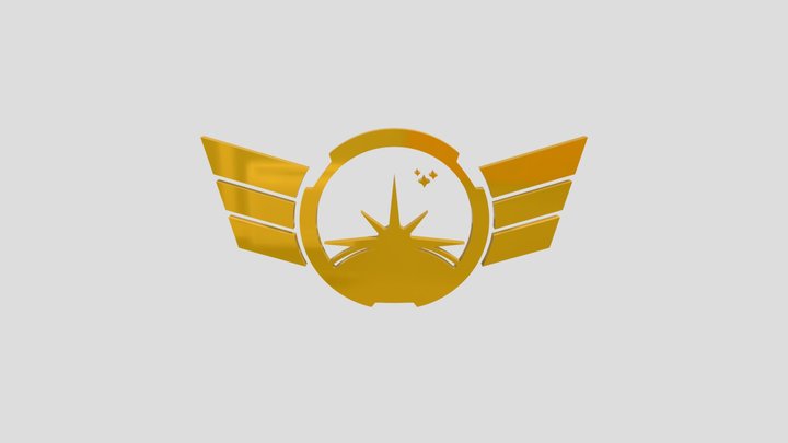 Exploration Logo 3D Model