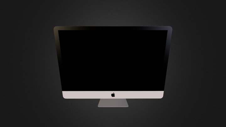Monitor iMac Apple 3D Model