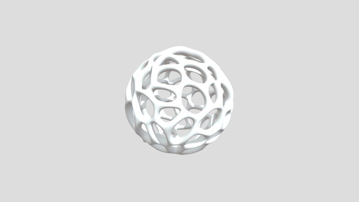 Voronoi ball 3D Model