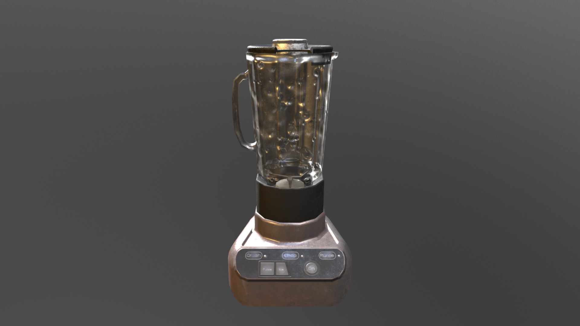 3D model Wasteland Explorer – Blender - This is a 3D model of the Wasteland Explorer - Blender. The 3D model is about a glass jar with a brown liquid.