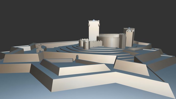 CASTELO DE MONTALEGRE | 2019 3D Model