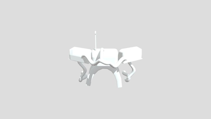 Cyberdesk 3D Model