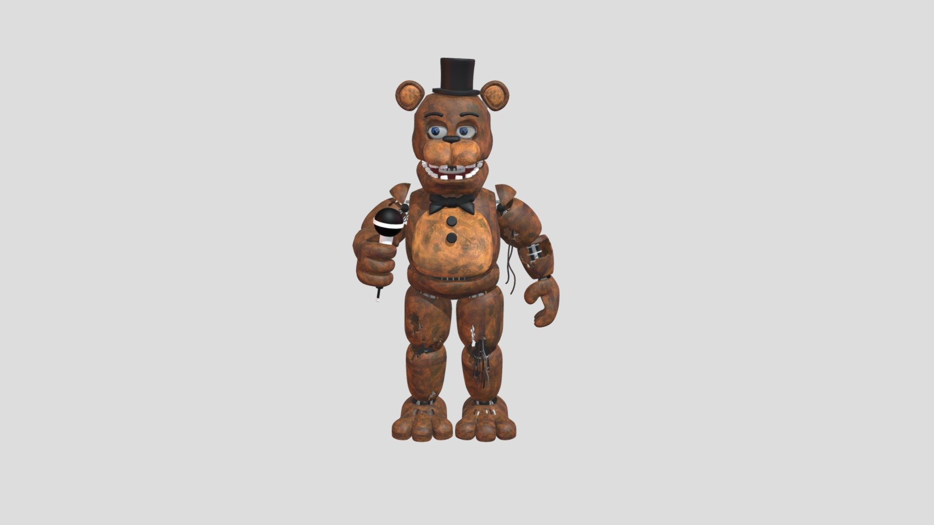 Withered Freddy Retextures - Download Free 3D model by Limónarts3D ...