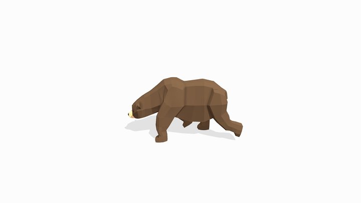медведь 0.2 3D Model