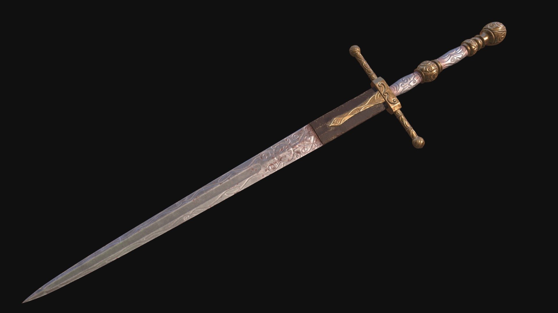 Lordsworn`s Greatsword From Elden Ring - 3D Model By Burning_umbrella ...