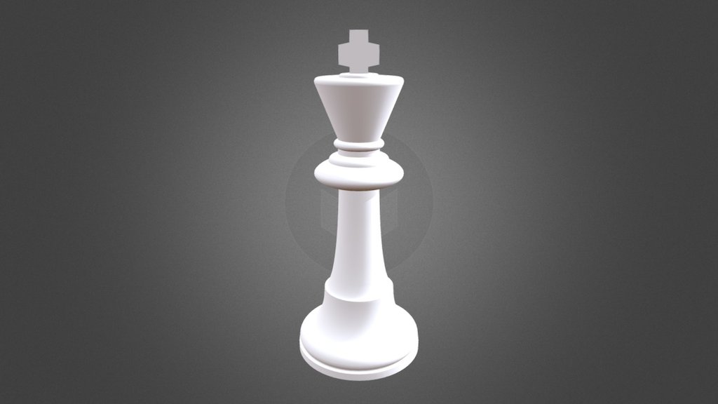 King Chess Piece - 3D model by Mission 3D (@mission3d) [49d6dda ...