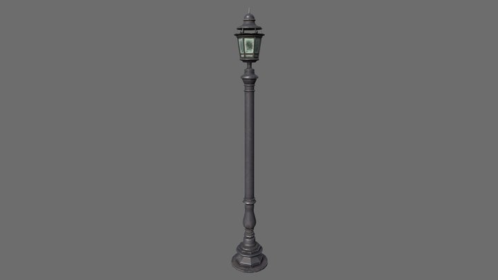 Street Lamp 3D Model