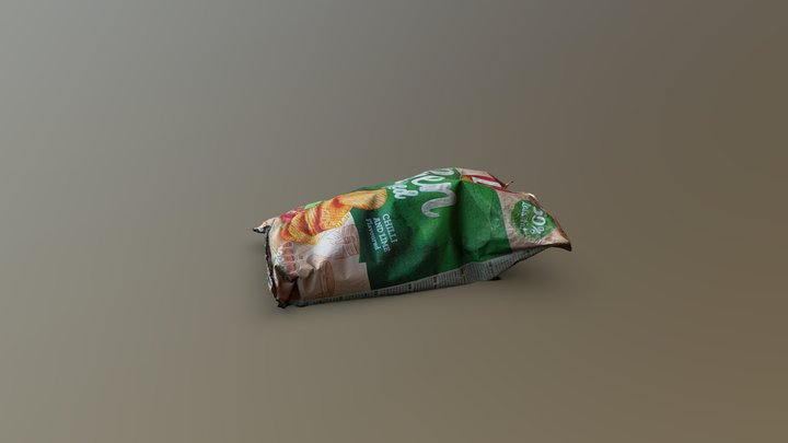 Bag of Chips 3D Model