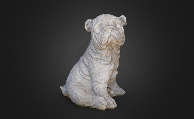 Dog Statue – Modello 3D gratuito STL