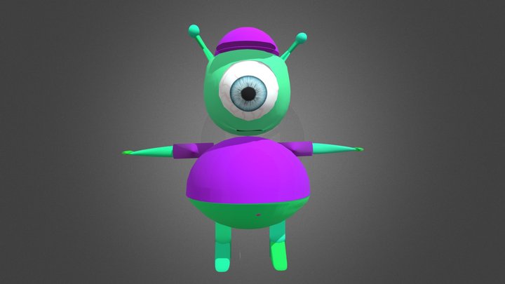 Violent Vincent Rig 3D Model