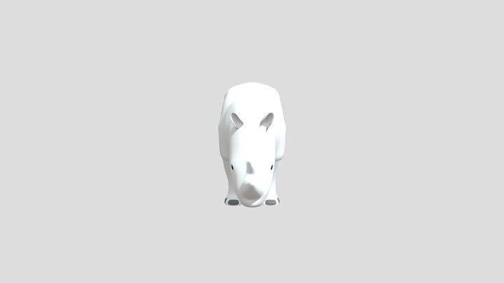 Cartoon Rhinoceros
