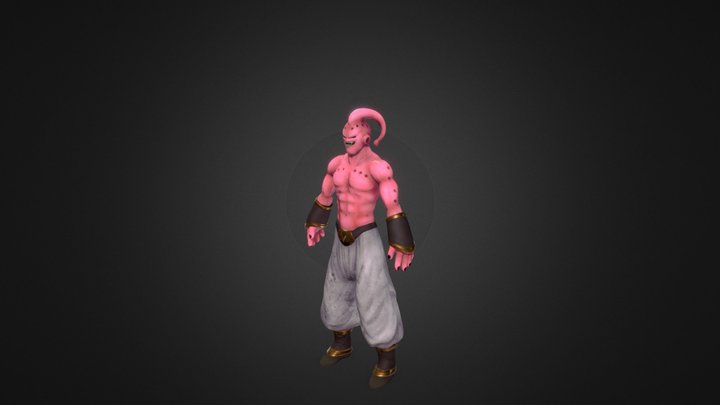SUPER BUU UE5 Mannequin 3D Model