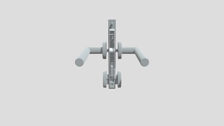 Door Lock Hardware 3D Model