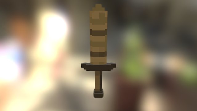 wooden_sword 3D Model