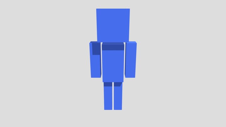 Steve Boy - minecraft character 3D Model