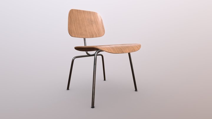 Eames DCM Chair 3D Model