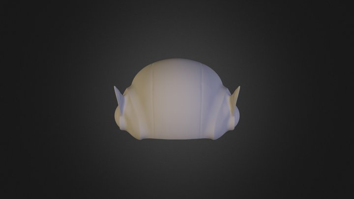 Baymax Helmet Final 3D Model