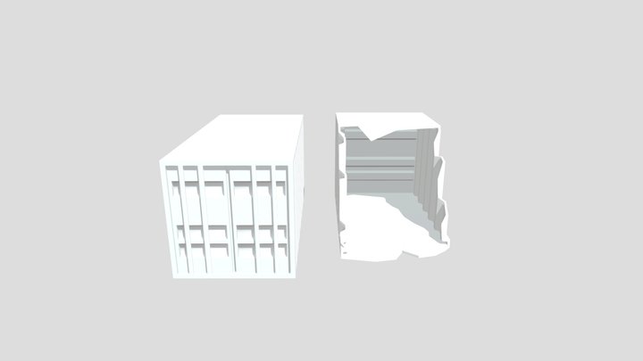 Crates 3D Model