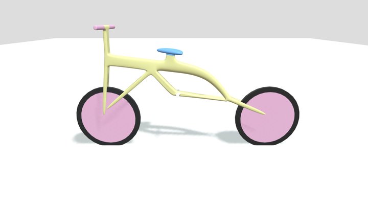 Bike From The Future 3D Model