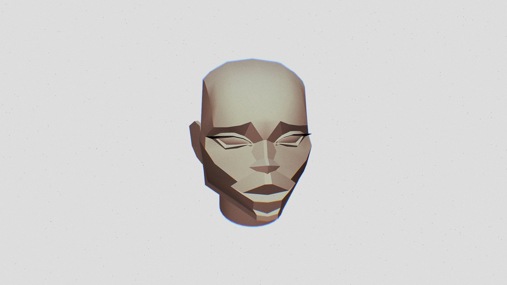 Triangular Stylized Face model - 3D model by dltamach [49df5ec] - Sketchfab