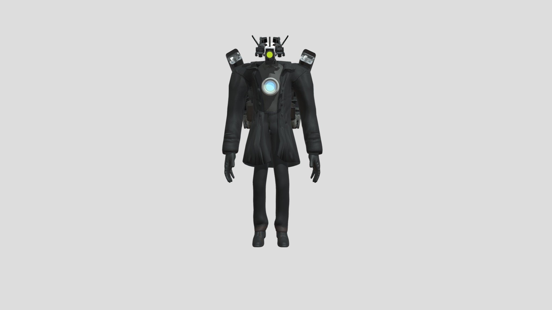 Infected regular titan cameraman - Download Free 3D model by Guguinha ...