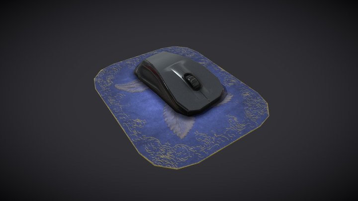 Museum Of Natural History | Mouse and Pad 3D Model
