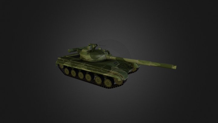 T-64 3D Model